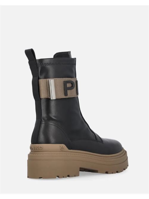 mia 13 - ankle boot calf leather/stretch spreading Pinko | SD0219P061Z99.Z99